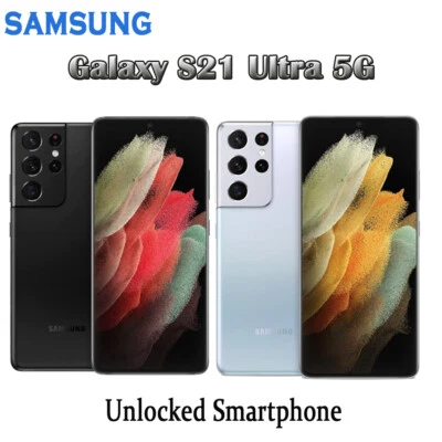 Samsung Galaxy S21 Ultra 5G G998U 128GB/256GB Senza Contratto Android Smartphone - Immagine 1 di 4