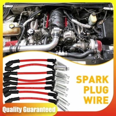 483227831 Cables de bujía bujía para Chevy 1500 C,K 2500 Silverado SSR 1999-2006 Foto 1 de 4