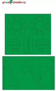 Verde Fragola AM5 1/72 Star Wars Primo Ordine Forze Speciali Tie Starfighter M - Foto 1 di 1
