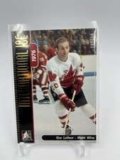 2006 IN THE GAME USED INTERNATIONAL ICE GOLD /10 #63 GUY LAFLEUR CANADA SSP
