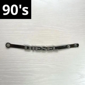 Diesel Men 90S Leather Bracelet Archive Y2K 19cm/21cm Luxury Stylish Urban Italy - Picture 1 of 5