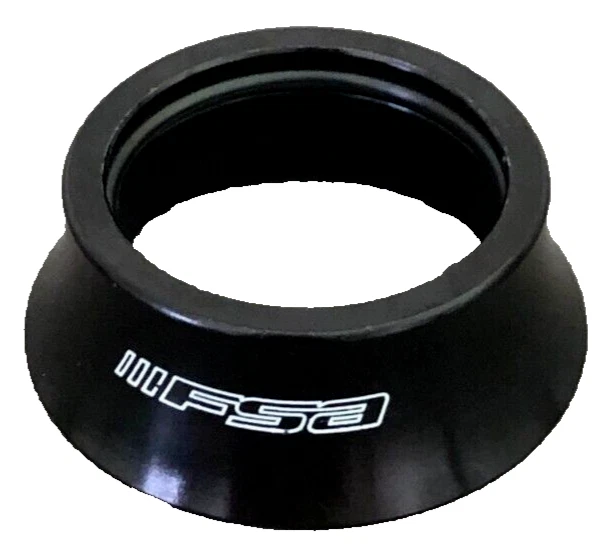 New FSA 1 1/8'' Headset Top Cap Cone Alloy 15mm Height Black Cover Road MTB - Image 1 of 2
