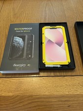 Beastjoy Waterproof I-Phone Waterproof Yellow Aluminum Case
