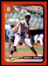 Daniel Norris 2020 Topps Total Red #108 /10 Tigers 