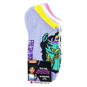 That Girl Lay Lay, No-Show Socks, 6-Pack Color That Girl Lay Lay SIZE S 6-10.1/2 - Picture 1 of 14