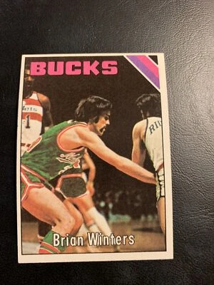 #143 Brian Winters Milwaukee bucks￼  1975 76 Topps Cb26 - Image 1 of 2