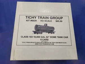 TICHY TRAIN GROUP 6020 36' 10,000 Gallon USRA Tank Car w/ 54" Dome Kit 6pc HO - Picture 1 of 3