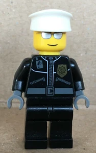 LEGO ®-Minifigura Ciudad Policía Plata Gafas de sol G572 G574 - cty0039 cty039 - Imagen 1 de 2