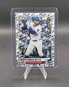 2025 Topps All-Star Game Mega Box Mookie Betts #80 Los Angeles Dodgers - Picture 1 of 2