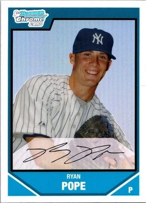 2007 Bowman Chrome Draft Future's Game Prospects Ryan Pope #BDPP45 - Image 1 of 2
