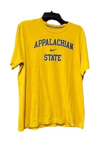 Appalachian State University T-Shirt Large Nike Kurzarm Erwachsene 100 % Baumwolle - Bild 1 von 3