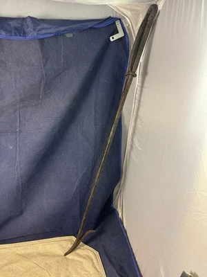 Chimenea de póker forjada a mano de hierro forjado de 31 pulgadas Foto 1 de 4