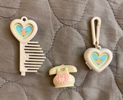 My Precious Puffs Beauty Puffs Angel Puff 小盒、钥匙/组合和手机 1987 年火柴盒 — 第 1/3 张图片