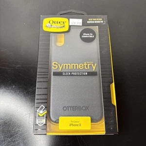 Original OtterBox Symmetry Series für iPhone X / Xs - Schwarz - Neu in Box - Bild 1 von 2