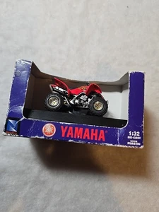 Newray Yamaha Raptor 660R ATV Miniature Replica Model 1:32 Red 2003 As-Is - Picture 1 of 2