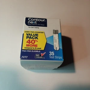 Contour Next 7277 Blutzuckerteststreifen 35 Stück Ablaufdatum 31.10.2026 - Bild 1 von 5