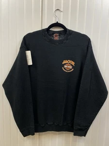 Vintage 90s Harley Davidson HOG Crewneck Men’s Small Black Jacox Toronto - Bild 1 von 6