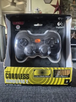 BRAND NEW SEALED Logitech Cordless Rumblepad 2 Vibration Gamepad Controller PC - Image 1 of 4