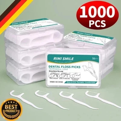 Zahnseide Sticks Zahnstocher Interdental Sticks Zahnzwischenraum Reinigung - Bild 1 von 4