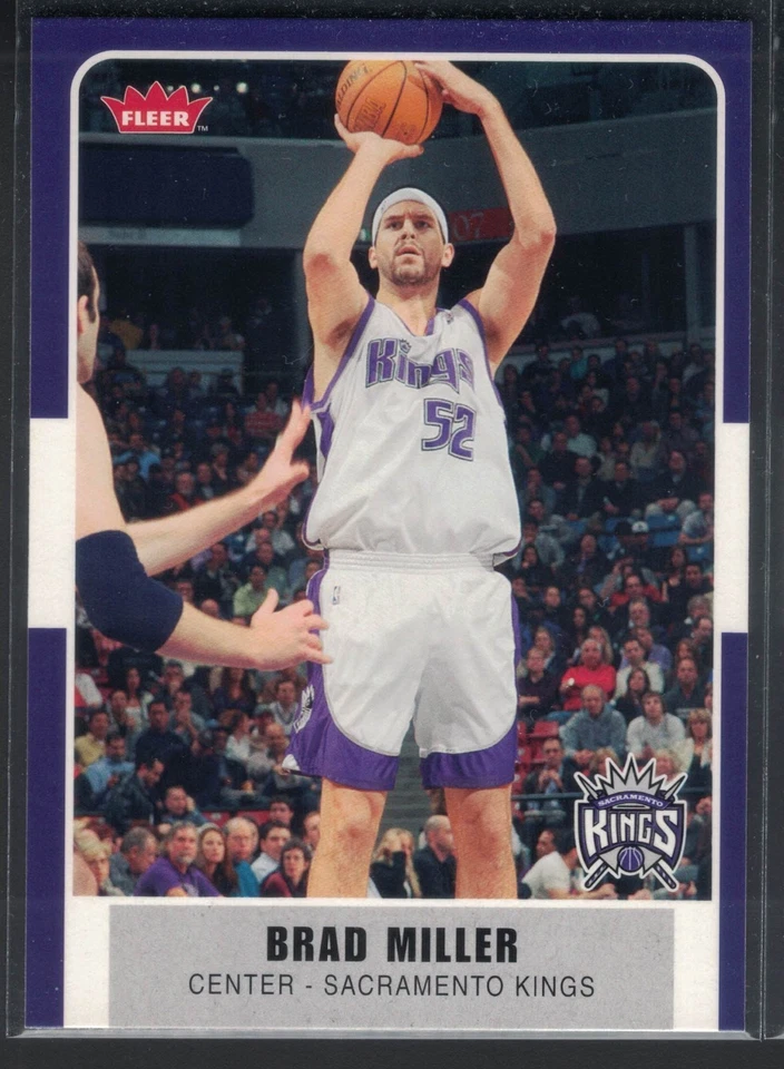 Fleer 2007-08 - Brad Miller #124 Sacramento Kings Foto 1 de 1