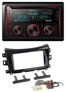 Pioneer 2DIN DAB MP3 Bluetooth USB CD Autoradio für Nissan Navara (ab 16) - Bild 1 von 6