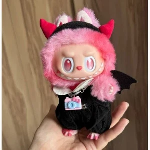 Se adapta a 1,2,3 LABUBU Conjunto de Ropa Lindo Animal Monstruos Peluche 17 cm (sin juguetes) - Imagen 1 de 2