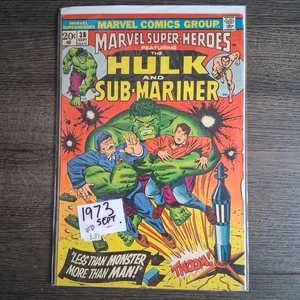 Marvel Super-Heroes Featuring The Hulk and Sub Mariner #38 Marvel Comics - Picture 1 of 4