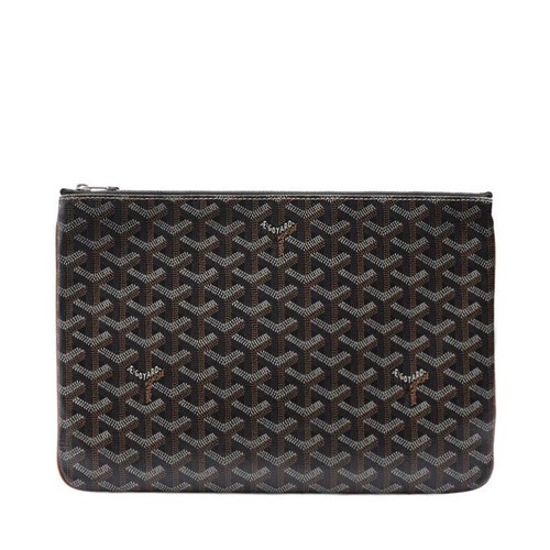 Frizione universale Goyard marrone PVC Senna MM