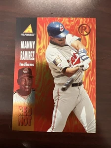 1995 Pinnacle Red Hot #RH15 Manny Ramirez INDIANS NM+ - Picture 1 of 4
