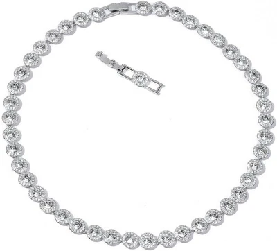 Collar de tenis Swarovski Zoey Una Angelic para mujer talla única Foto 1 de 2