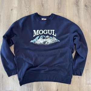 Sudadera Ludwig Mogul Move Para Hombres 2X Azul Oso Polar Mercancía Super Cultura Pesada - Imagen 1 de 9