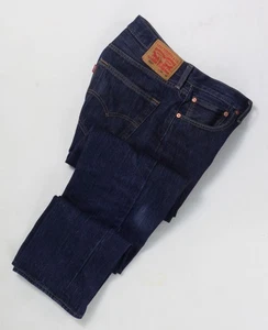 Levis Straight Fit Classic 501 Denim Jeans Button Fly 33x32 - Picture 1 of 24