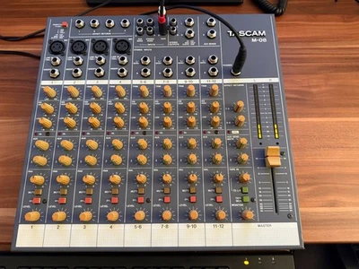 TASCAM M-08 12-channel Mixer - Image 1 of 4