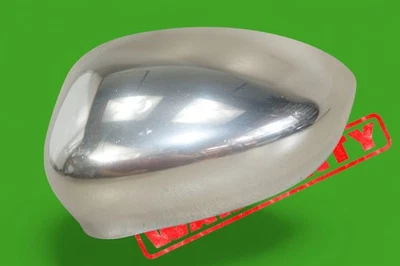 Fiat 500 500C 2012-2019 conductor izquierdo puerta retrovisor cubierta cromo OEM Foto 1 de 4