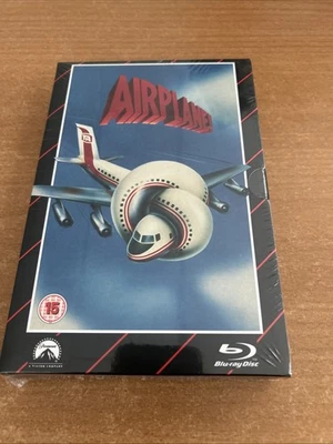 AIRPLANE - Blu Ray+DVD+Poster+ Art Card Exclusive UK (Blu-ray) Brand New Sealed - Image 1 of 2