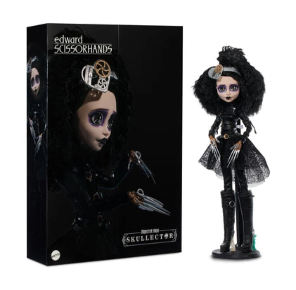 ✅ CONFIRMED Monster High Skullector Edward Scissorhands Doll 2025 Mattel - Image 1 of 4