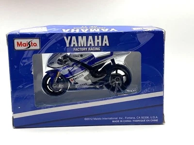 New Sealed Maisto Yamaha Factory Racing No.11 Motorcycle Scale Toy 2012 - Image 1 of 4