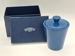 Tarro de tabaco de cerámica azul Savinelli - Imagen 1 de 7