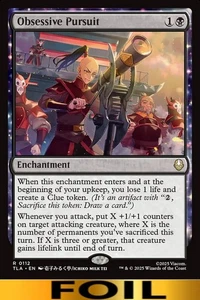 1x - Obsessive Pursuit - FOIL #112 - Avatar: The Last Airbender - NM MTG - Picture 1 of 1