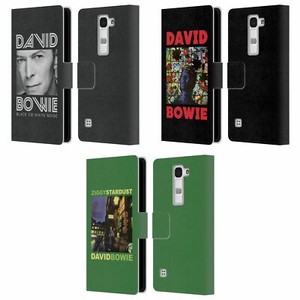 OFFICIAL DAVID BOWIE ALBUM ART LEATHER BOOK WALLET CASE FOR LG PHONES 2