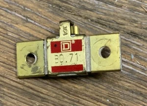 SQUARE D B0.71 OVERLOAD RELAY THERMAL UNIT - Picture 1 of 3