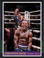 Gervonta “Tank” Davis 29-0 Custom Art Sports Card