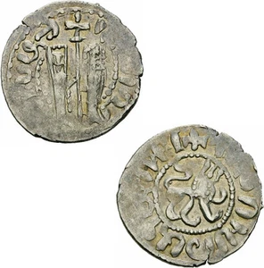 Armenien Königreich Hetoum I Zabel Tram Sis Löwe Armenia Bedoukian CCA 1265 var. - Picture 1 of 3