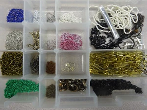 Gran Lote de Cadenas Joyería Hágalo Usted Mismo, Calidad Hecha para Collares, Pulseras, etc. - Imagen 1 de 12