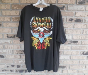 Lynyrd Skynyrd Konzert T-Shirt Erwachsene 2XL schwarz kurzarm 2018 Abschiedstour - Bild 1 von 8