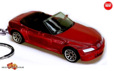 🎁🎄🇪🇺 🍁 🇩🇪 RARE KEYCHAIN DARK RED BMW Z3 CUSTOM Ltd Ed. 💕GREAT GIFT💕🎄🎁 - Image 1 of 4