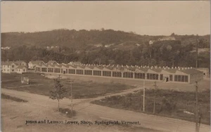 Springfield, Vintage: Shop RPPC - Vintage Windsor County, Vermont Echtfoto Postkarte - Bild 1 von 2