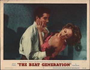 THE BEAT GENERATION orig 1959 lobby card RAY DANTON/FAY SPAIN 11x14 movie poster