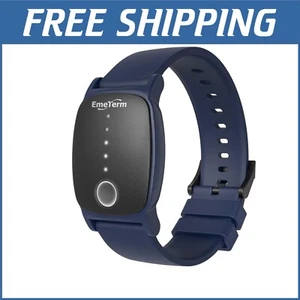 Navy Blue Anti-Nausea Wristband - Stylish Relief for Pregnant Women & Travelers - Picture 1 of 9