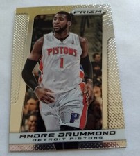 ANDRE DRUMMOND, 2013-14 PANINI PRIZM #198, PISTONS